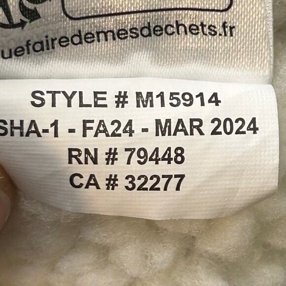 Marmot NWT men's Ridgefield green  plaid sherpa lined shirt jacket size L - Picture 13 of 13